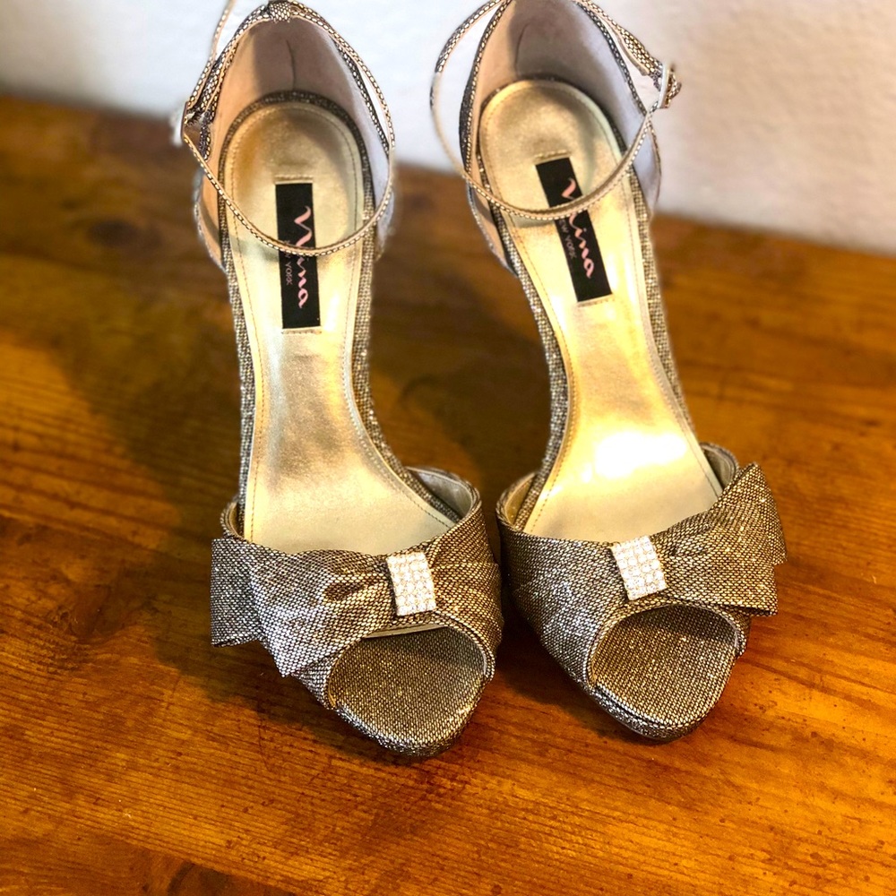 Nina Gold heels 9